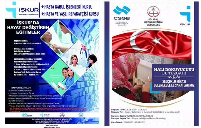 İŞKUR´da Hayat Değiştiren Eğitimler