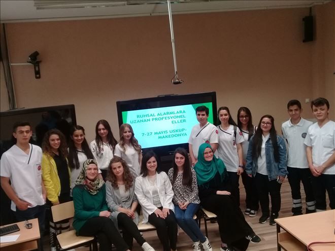 Aksaray´da Sağlıkçılar Avrupa´da Staj Yaptı