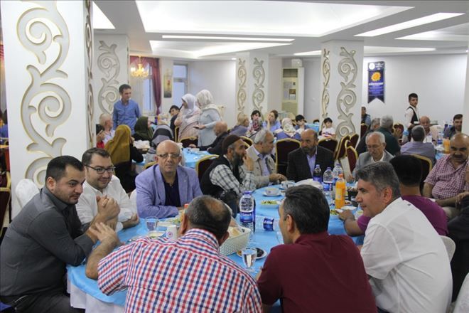 Ortaköylüler İftar´da bir araya geldi.