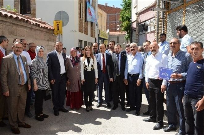 AK Parti Aksaray İl Başkanlığında bayramlaşma programı düzenlendi.