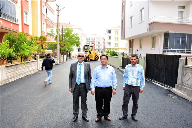 Ereğlikapı Mahallesinde 2 Bin Ton Asfalt Kullanılarak 7 Sokak Asfaltlandı