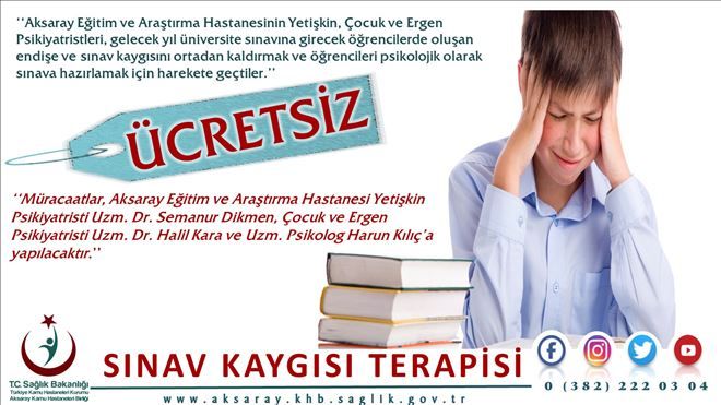 Sınav Kaygısına Son...