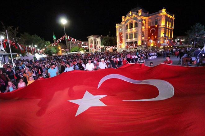 Aksaray´da 15 Temmuz Demokrasi ve Milli Beraberlik Günü etkinlikleri