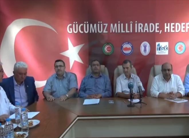 Aksaray´da STK´lardan 15 Temmuz açıklaması