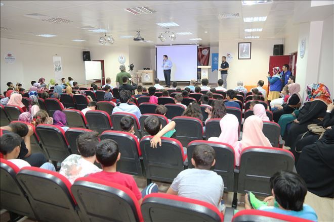 Başkan Yaz Kursuna Katılan Öğrencilere 15 Temmuz´u Anlattı