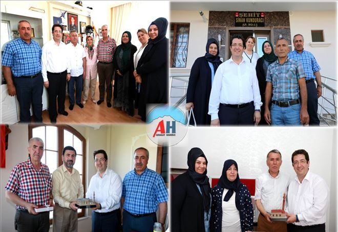 Başkan Haluk Şahin Yazgı´dan Anlamlı Ziyaretler