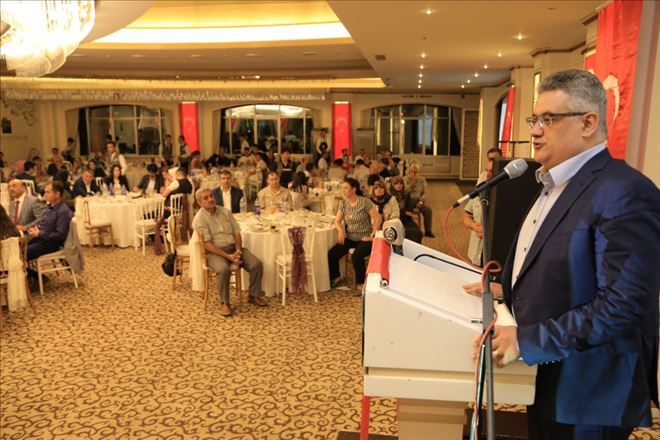 Şehit yakınları ve gaziler onuruna yemek verildi