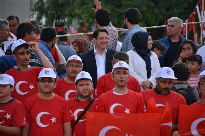 Belediye 15 Temmuz etkinliklerinde tam not aldı