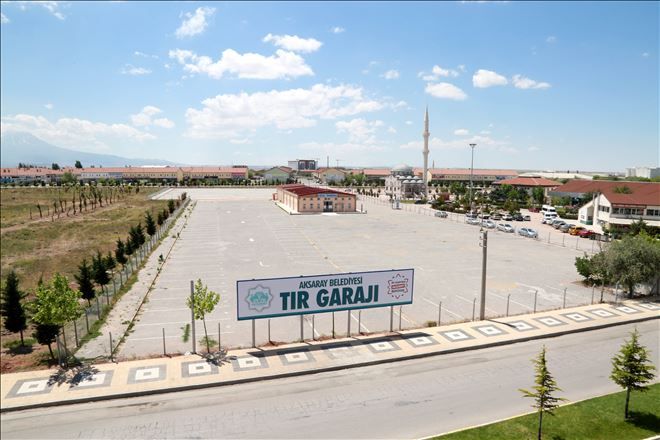 TIR Garajı Hizmet Vermeye Başladı