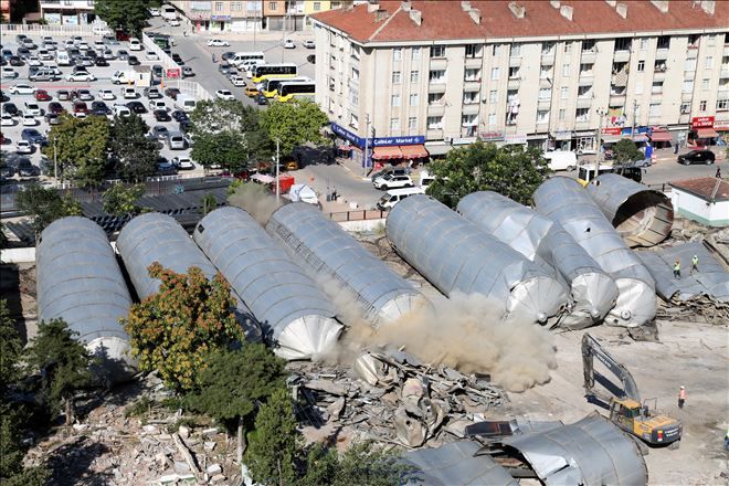Siloların Yerine 20 Bin Metrekare Yeşil Alan