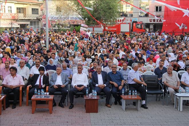 Ortaköy Yunus Emre şenlikleri ile coştu