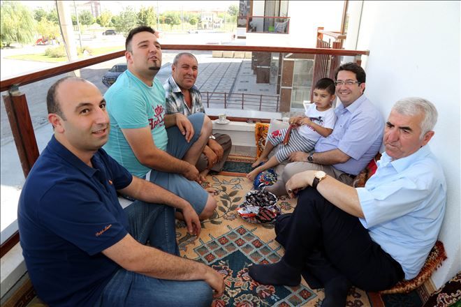 Başkan Yazgı, Dinç Ailesine Misafir Oldu