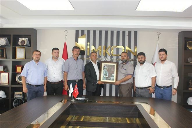 AKMÜB´den İMKON´a ziyaret