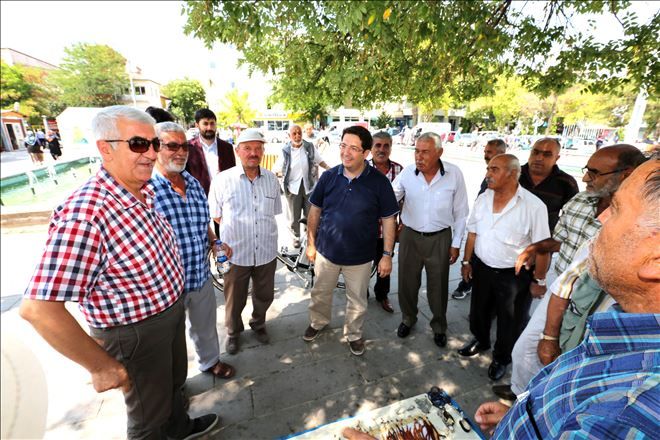Vatandaşlar;Başkanımızın çalışmalarından çok memnunuz