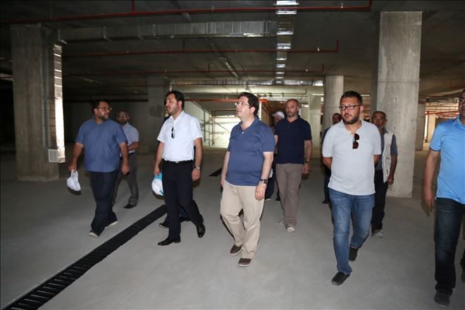 Azmi Milli Kapalı Otopark Açılışa Hazırlanıyor 