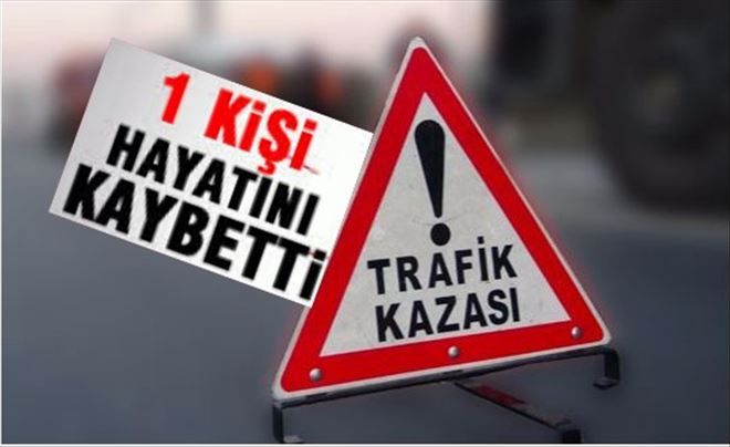 Otomobil takla attı 1 kişi öldü 1kişi yaralandı