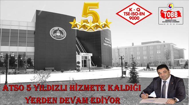 Koçaş ; 5 yıldızlı oda olduğumuz 2. Kez tescillendi