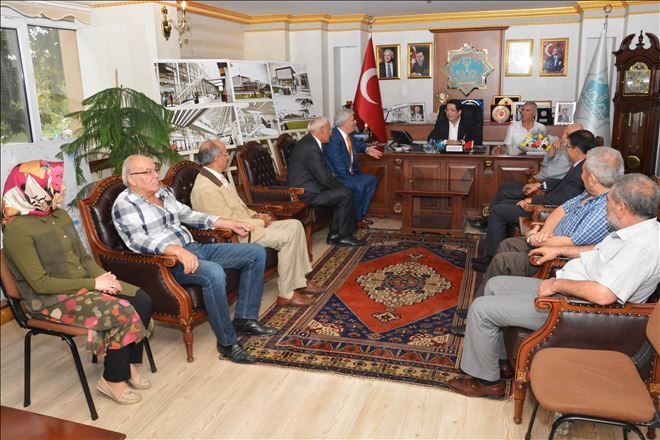Ahilik Haftası Kutlama Komitesi Başkan Yazgı´yı Ziyaret Etti