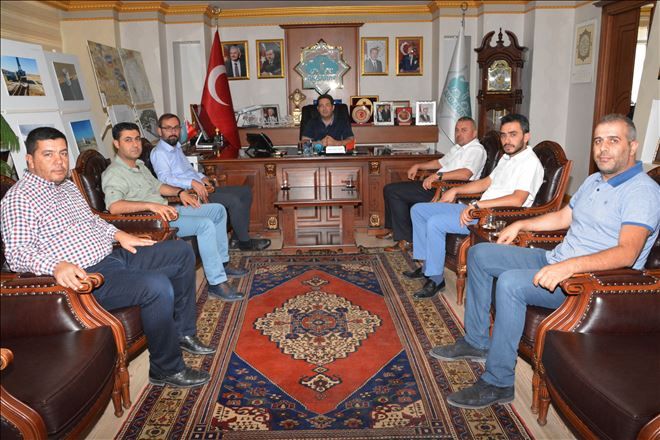 MÜSİAD Yönetiminden Başkan Yazgı´ya Nezaket Ziyareti