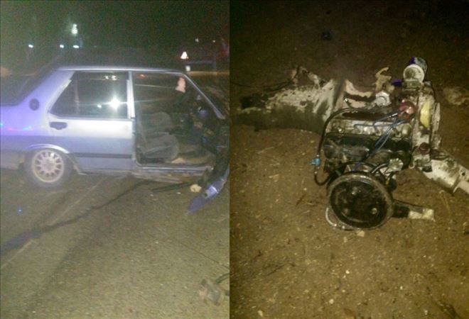  Kırşehir´de otomobil şarampole devrildi: 2 ölü, 1 yaralı