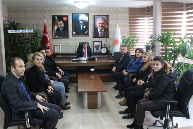 Eğitim Ve Araştırma Hastanesi Yönetiminden, İl Başkanı Altınsoy´a Ziyaret