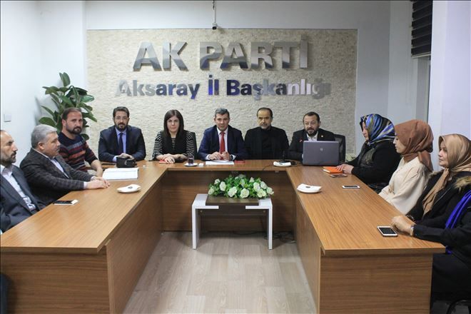 İl Yönetim Kurulu Toplantısına Katıldılar-Aksaray Haberleri