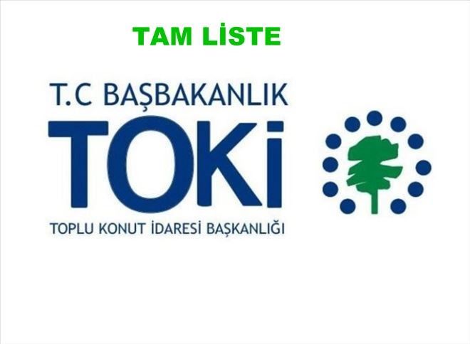 Aksaray´da TOKİ Kuraları Çekildi