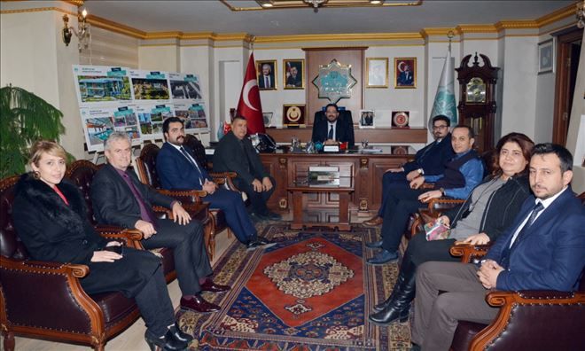 Sağlık Heyetinden Başkan Yazgı´ya Ziyaret