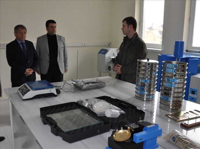 İl Özel İdaresi Asfalt ve Zemin Laboratuvarı Kurdu