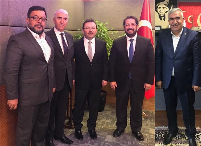 Başkan Yazgı TBMM´de Milletvekilleri Altınok ve Kaşlı´yı Ziyaret Etti