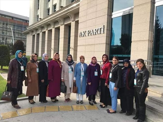 Ak Parti Aksaray Kadın Kolları Ankara´da Eğitimde 
