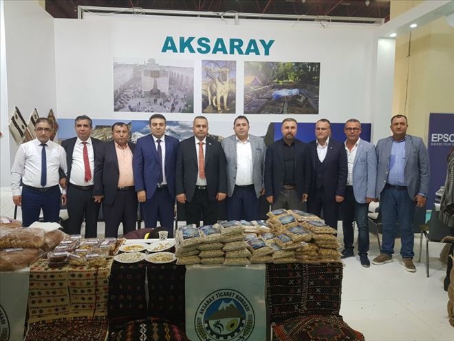 ATSO Antalya´da Yöresel Ürünler Fuarında Aksaray´ı Tanıttı