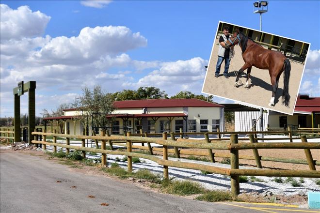 At Binicilik Tesisinin İnşaatı Tamamlandı