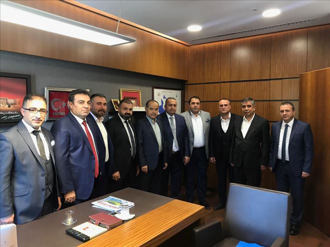 Cüneyt Göktaş ve Yönetim Kurulu Üyelerinden Cengiz Aydoğdu´ya Ziyaret