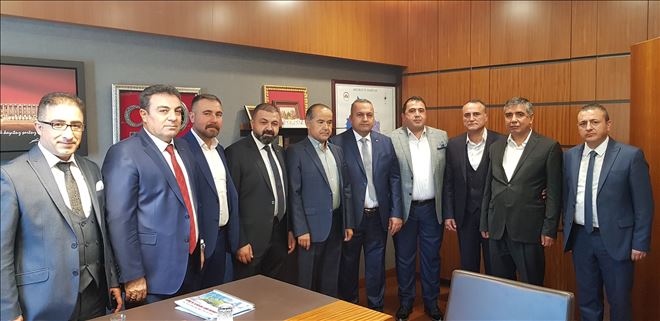 ATSO Heyeti Mega Projeleri Ankara´da Dile Getirdi