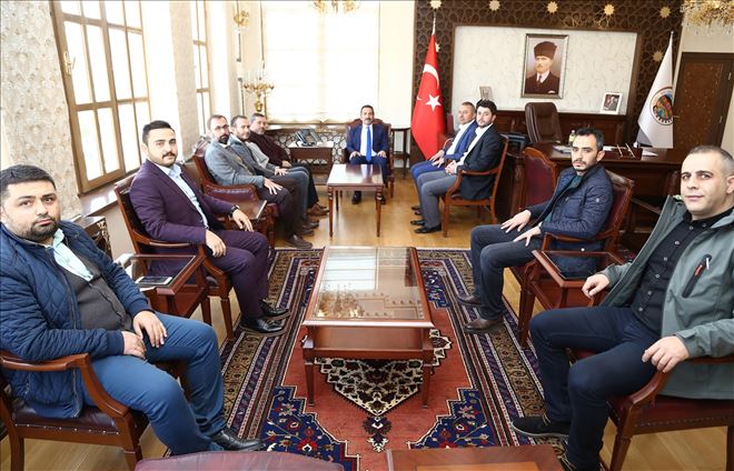 Aksaray Valisi Ali Mantı´ya Ziyaretler Sürüyor