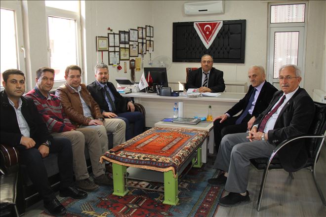 Belediye Başkan A. Adayı Volkan Eroğlu Gazetemizi Ziyaret Etti.