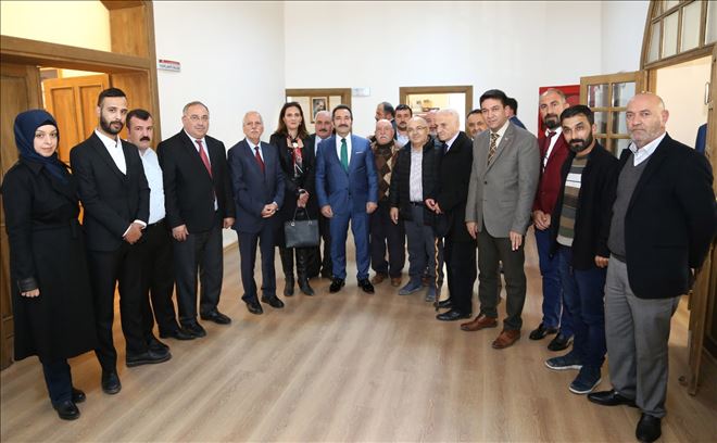 Gazeteciler ´den Vali Ali Mantı´ya Hoş Geldiniz Ziyareti