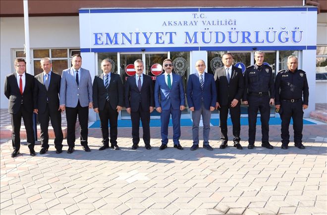 Vali Ali Mantı, Emniyet Müdürlüğü ile Jandarma Komutanlığını ziyaret etti