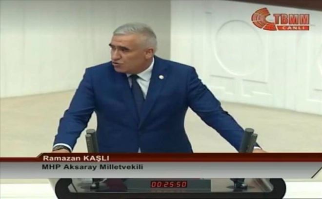 Ramazan Kaşlı Melis Kürsüsünden Aksaray´ın Sağlık sorunlarını Dile Getrdi.