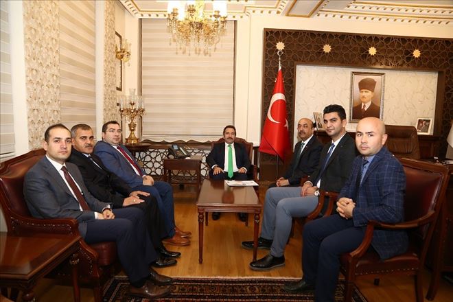 İl Sağlık Müdürlüğünden Vali Ali Mantı´ya Hoş Geldin Ziyareti