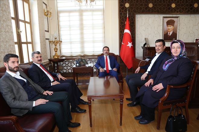 AK Parti Aksaray İl Yönetiminden Vali Ali Mantı´ya ziyaret