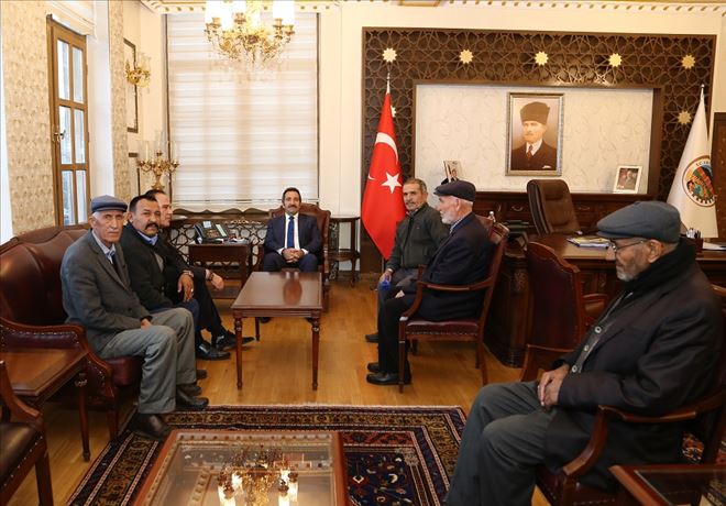 Ziraat Odası Şehit Aileleri ve İş Adamlarından Vali Alı Mantı´ya Ziyaret