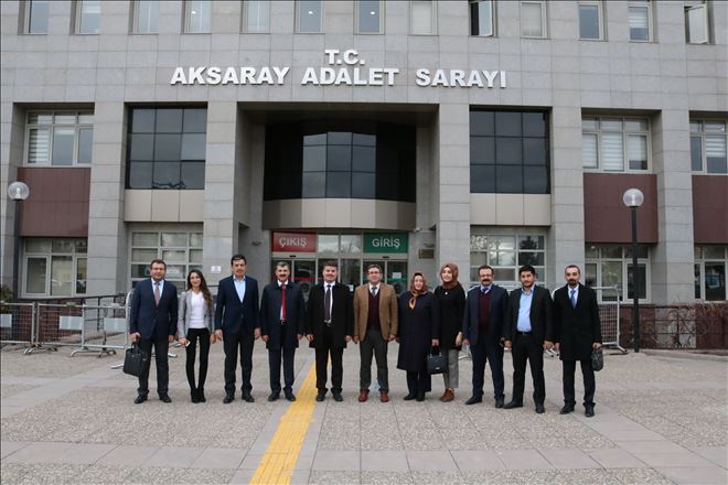 Ak Parti´den Adliye Teşkilatına Ziyaretler