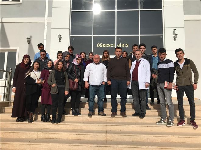 Eskil MYO Öğrencileri Laboratuvarlarda Uygulama Eğitimi Aldı 