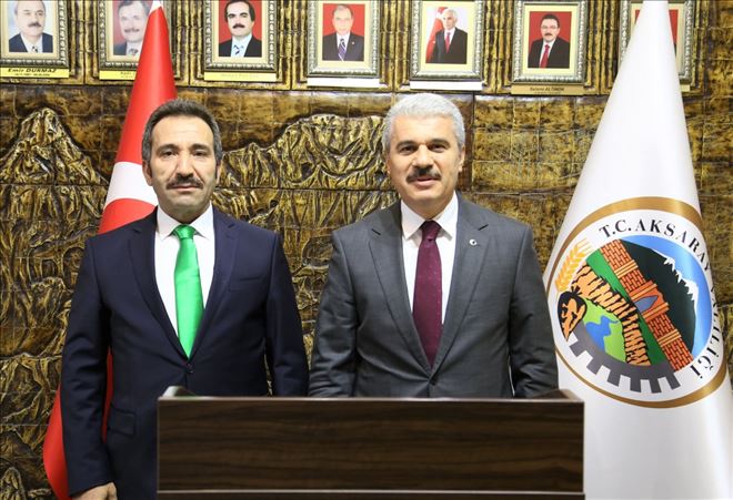 Kırşehir Valisi İbrahim Akın´dan Vali Ali Mantı´ya ziyaret