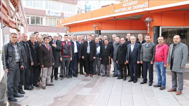 Belediye Başkan Adayı Evren Dinçer Muhtarlarla Buluştu