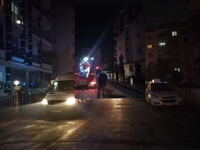 Aksaray Kültür Park Civarında Yangın Çıktı