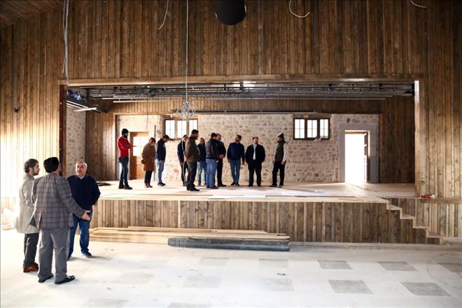 Tiyatro Salonu Yeni Yüzüyle Yakında Hizmete Girecek
