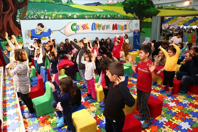 Çocuk Aktivite Merkezi Yoğun İlgi Görüyor